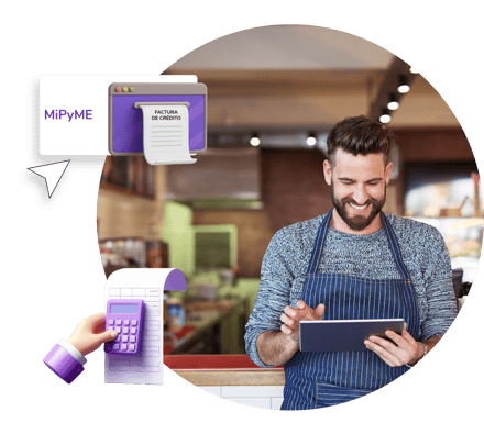 Emisión de una Factura de Crédito Electrónica Mipyme en Colppy