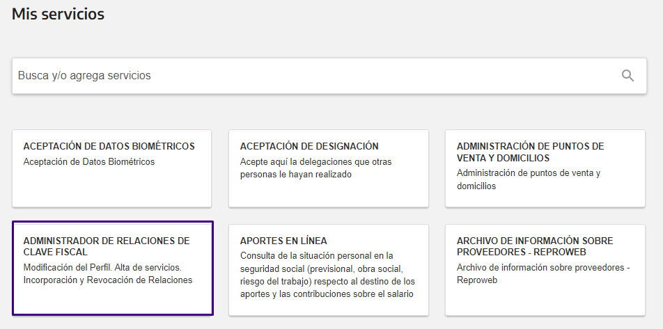 Plan de cuentas desde ARCA