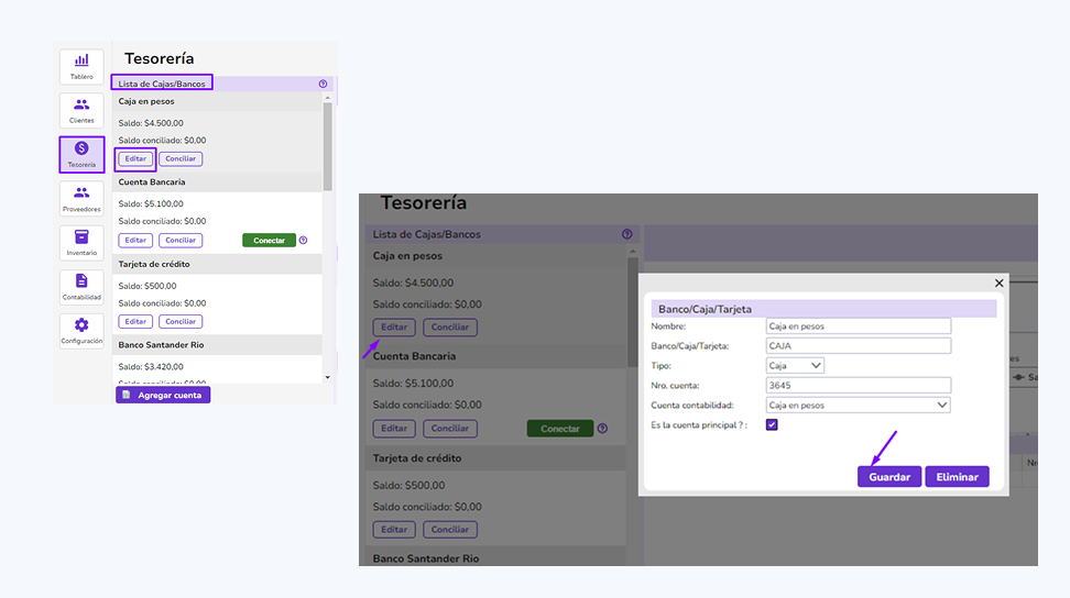 modificar-cuentas-de-caja-bancos-y-tarjetas